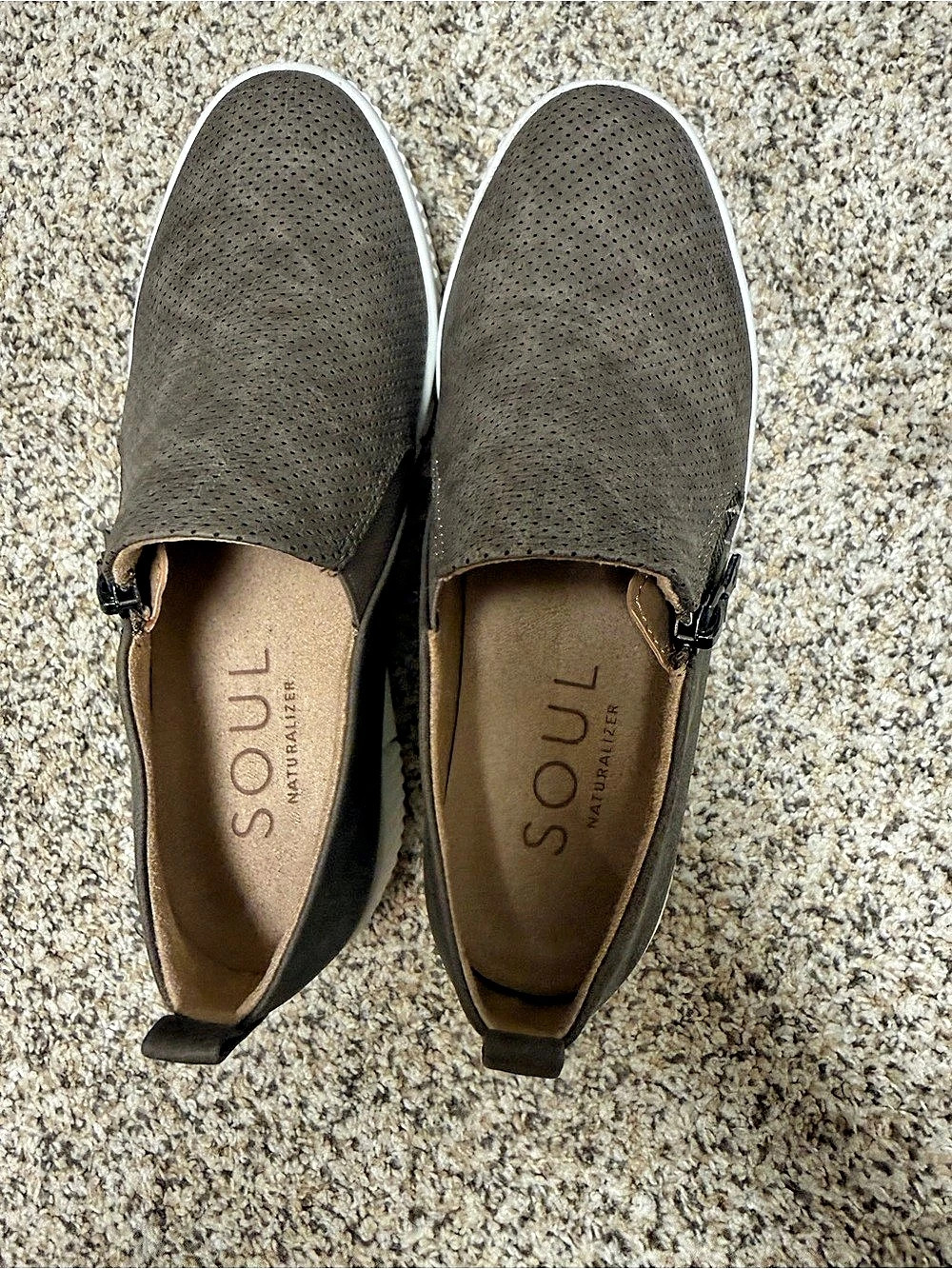 SOUL Naturalizer Turner Slip-On Sneaker Sneakers Brown US 6M